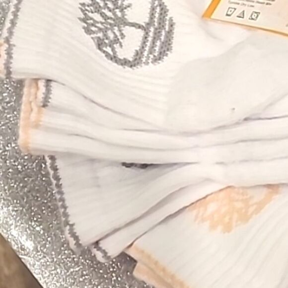 Timberland Logo Cushioned Quarter Socks- 5 Pair - Picture 4 of 5